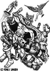 Promo Art: Silver Wolf